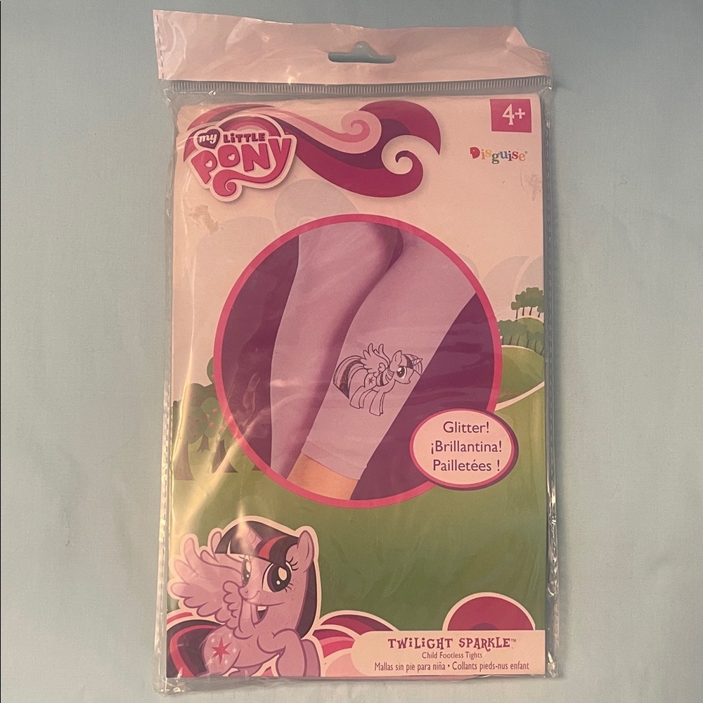 My Little Pony Purple Glitter Tights